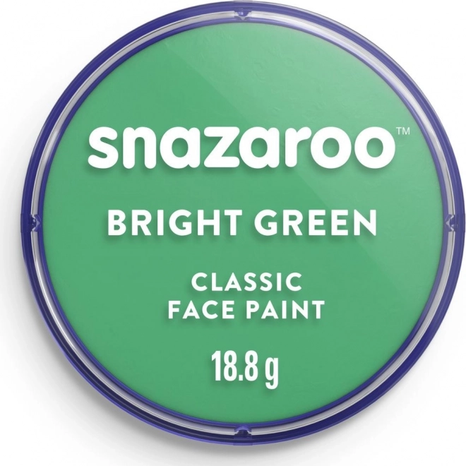 Snazaroo vopsea de față verde deschis 18 ml