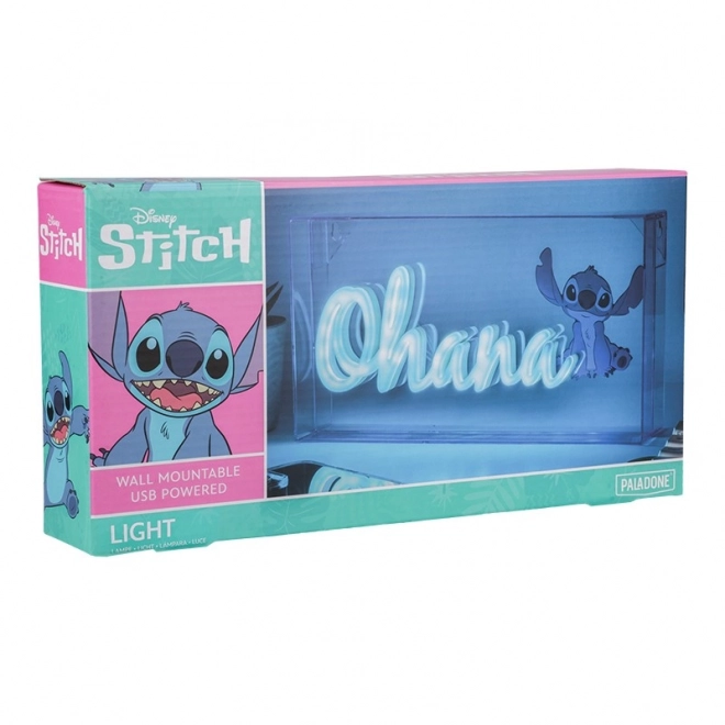 Lumină neon Stitch