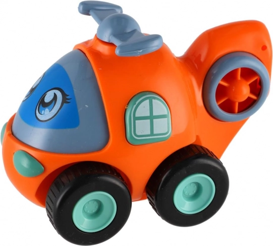 Vehicul din plastic cu inerție pentru copii