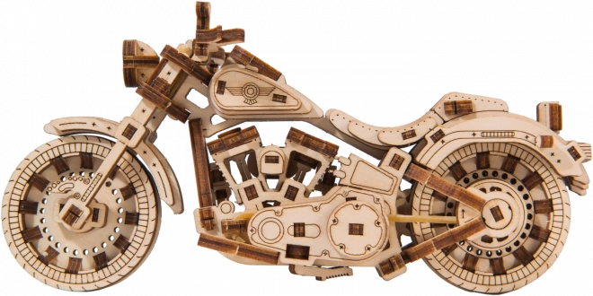 puzzle 3D motocicletă Cruiser V-Twin din lemn