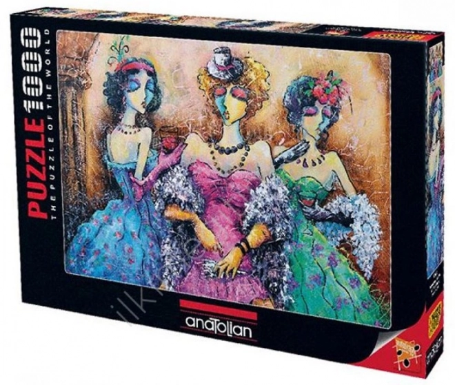 Puzzle Cursa feminină 1000 piese