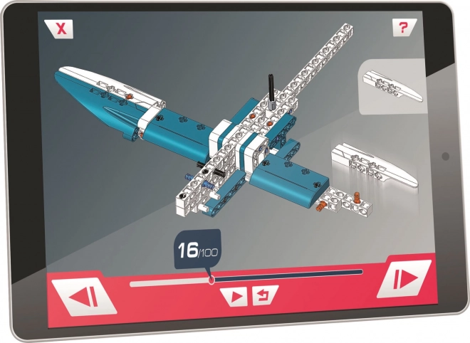 Laboratorul mecanic Avioane și Elicoptere 10 în 1 Clementoni Science&Play