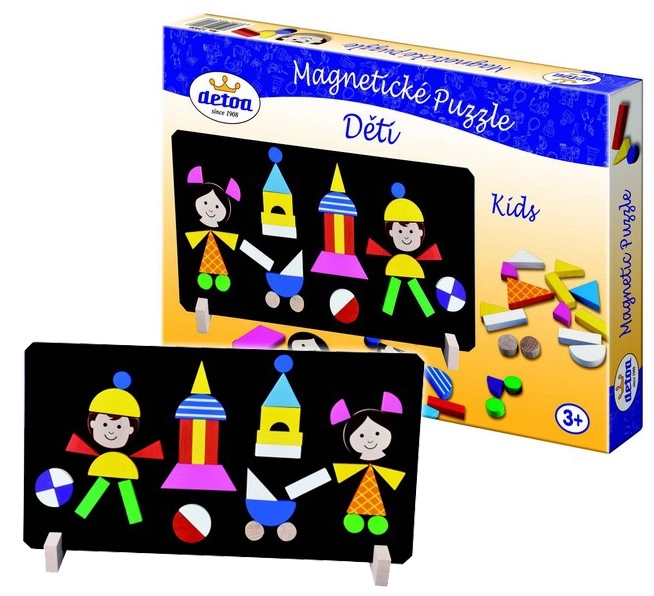 Puzzle magnetic pentru copii