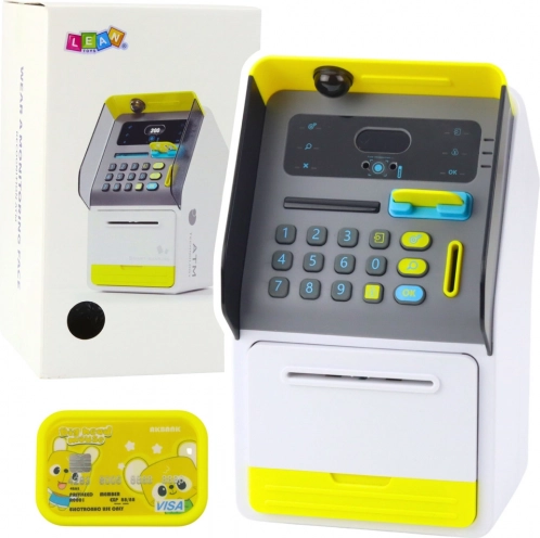 Jucărie bancomat seif Pin galben