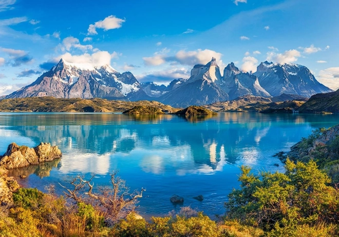 Puzzle Torres Del Paine din Patagonie, Chile 500 piese