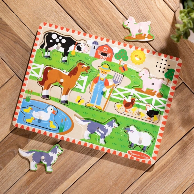 Puzzle muzical Old MacDonald