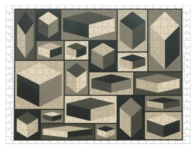 Puzzle față-verso Sol Lewitt 500 piese