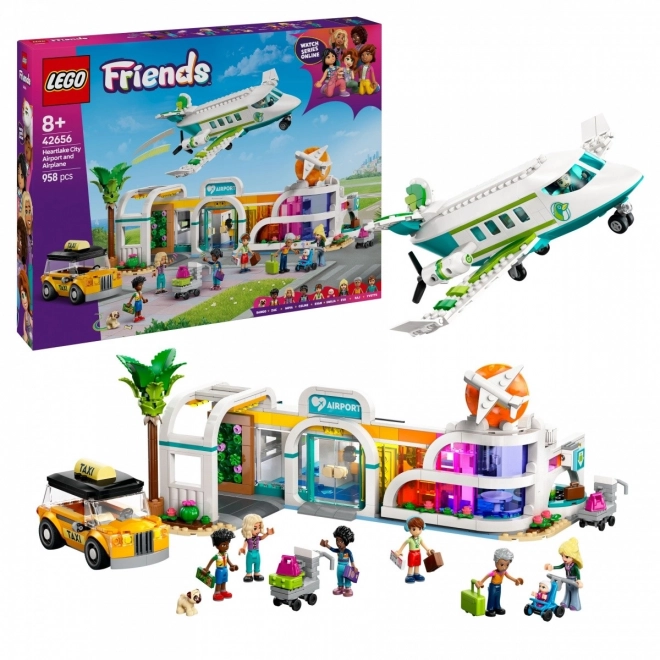 Set avion și aeroport Heartlake LEGO Friends