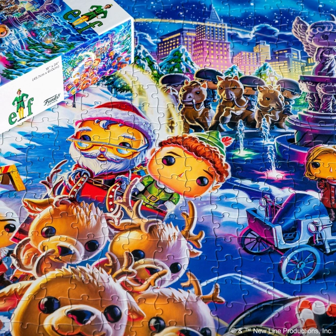 Puzzle Crăciun cu Elf 500 Piese de la Funko Games