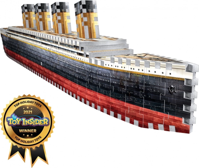 Puzzle 3D Titanic 440 piese tip Wrebbit