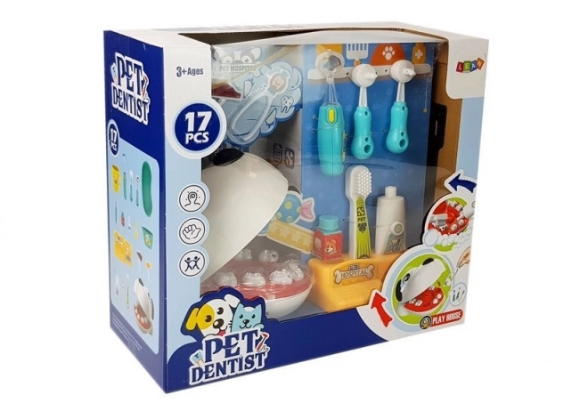 Set mic dentist cu câine