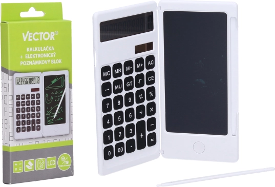 Calculator și bloc-notes electronic Vector