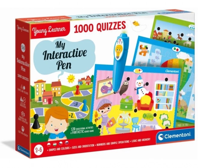 Joc educativ: Stilou interactiv 1000 de quiz-uri