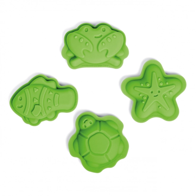 forme din silicon verde Bigjigs Toys Meadow