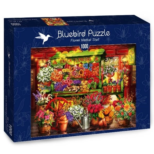 Puzzle Stând cu flori 1000 piese