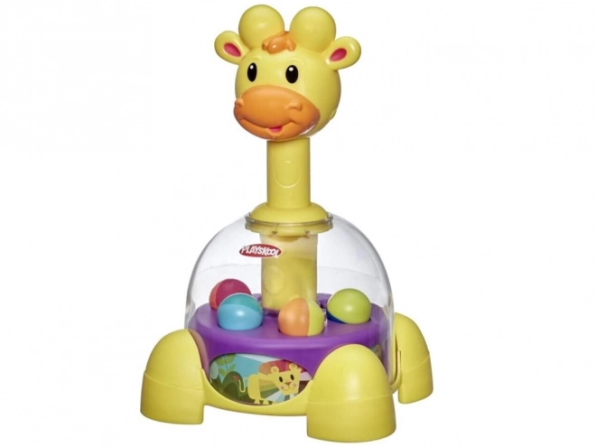 Jucărie bibuț cu bile Giraffă de la Playskool