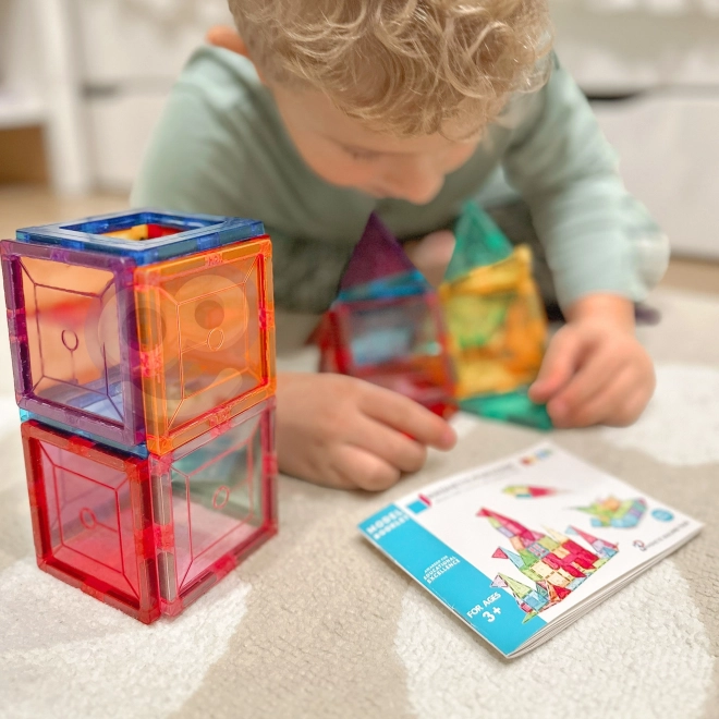 Klocki magnetice WOOPIE Montessori 3D