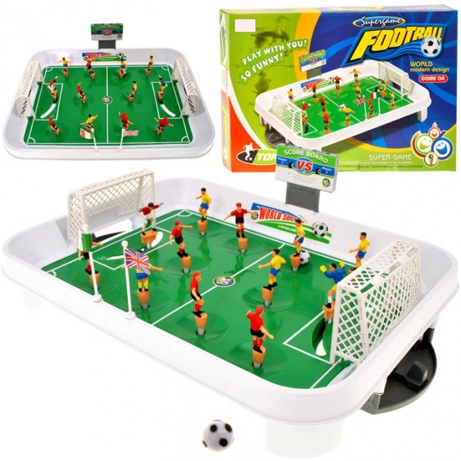 Joc de fotbal pentru copii cu echipe și teren