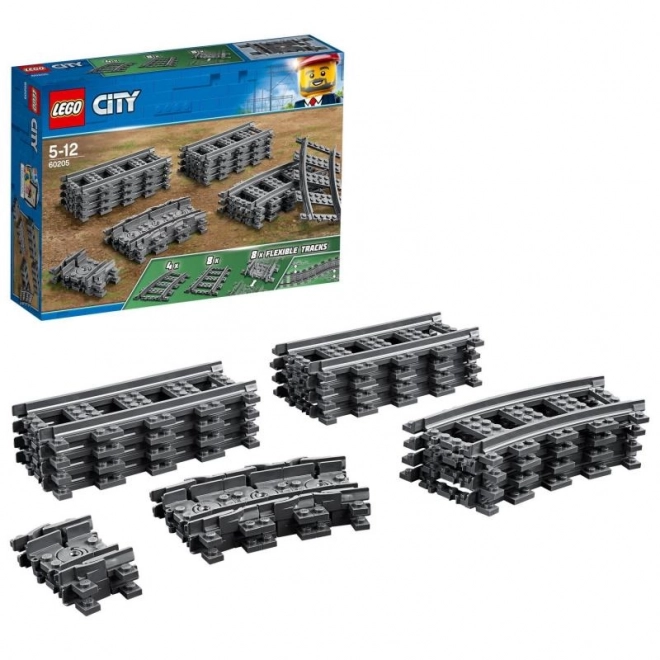 Setul de șine LEGO City