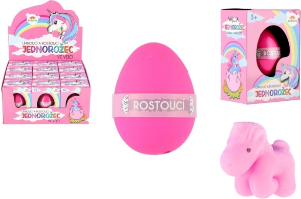Unicorn care eclozează și crește din ou 6 cm