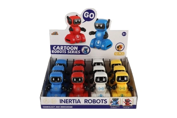 Robot plastic cu mecanism de tragere