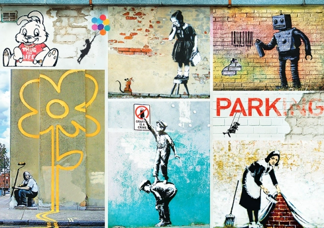 Puzzle Bansky EUROGRAPHICS 1000 piese