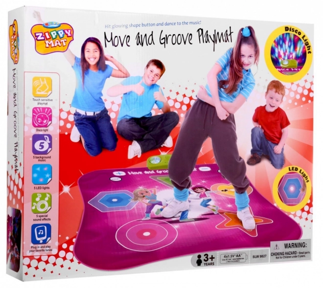 Mat de dans Move and Groove pentru copii 3+