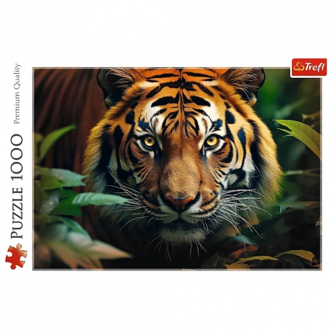 Puzzle TREFL Tigrul Sălbatic 1000 de piese