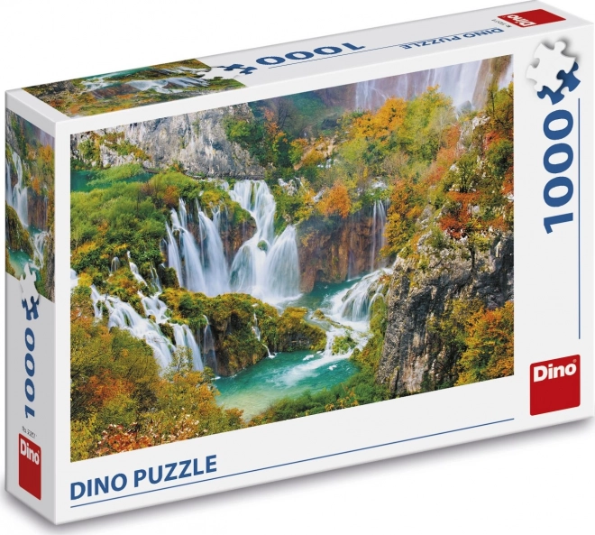 Puzzle Peisaje Plitvicka Jezera 1000 de piese