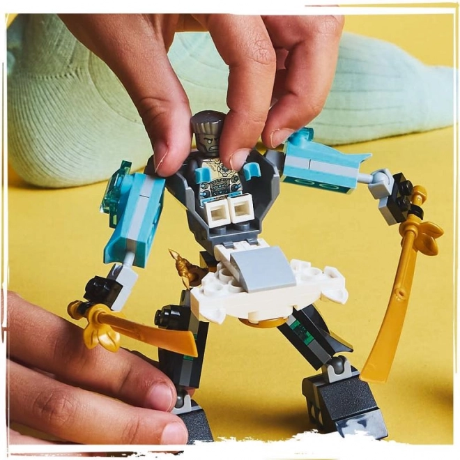 Lego ninjago robot cu armură de luptă Zane