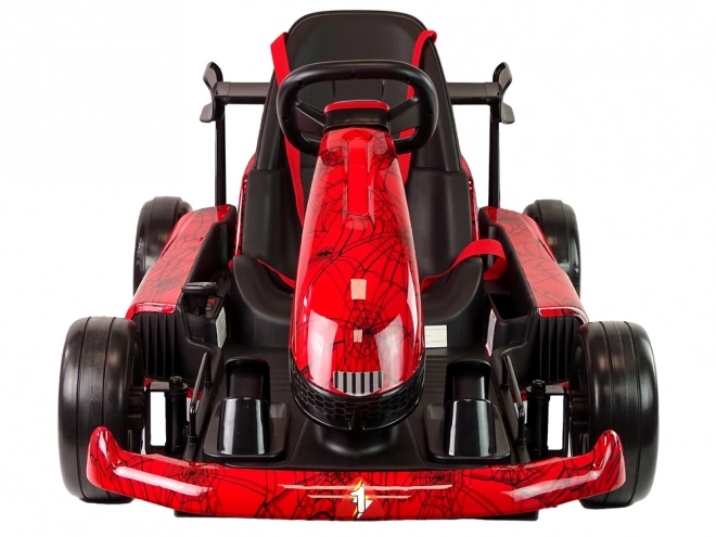 Gokart electric pentru copii roșu Spider