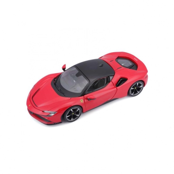 Mașina de jucărie Ferrari SF90 Stradale roșie 1:24