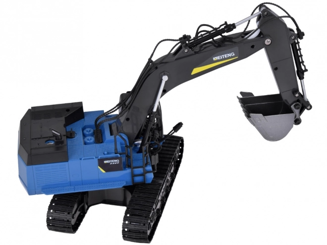 Excavator cu telecomandă și efecte