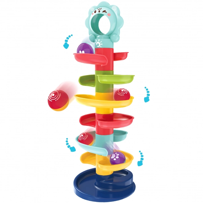 Turn de joacă spiral WOOPIE pentru bebeluși