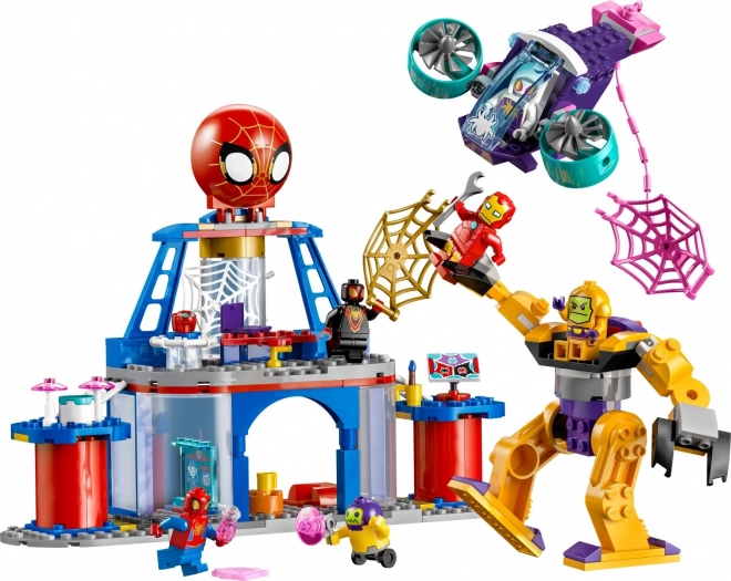 sediul central al echipei păianjen LEGO Spider-Man