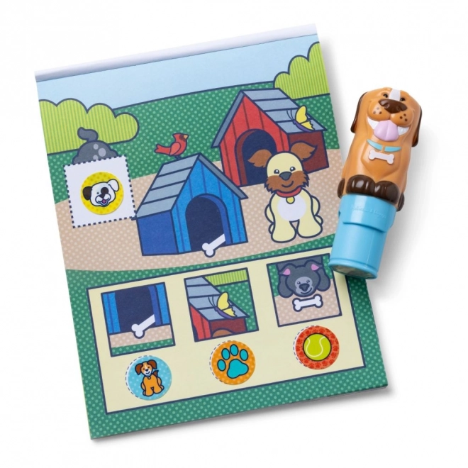 Sticker WOW! set dublu cu autocolante - Câine și Pisică (900 autocolante)