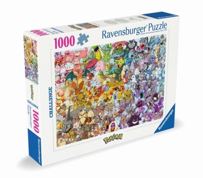 Puzzle provocare Pokémon 1000 piese