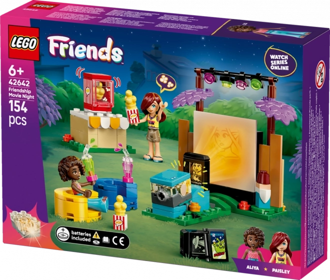 Lego Friends Seară de Film cu Prietenii