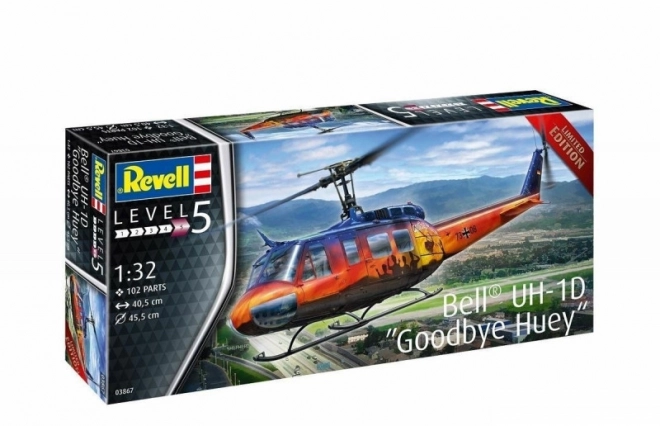 Model plastic Bell UH-1D Goodbye Huey