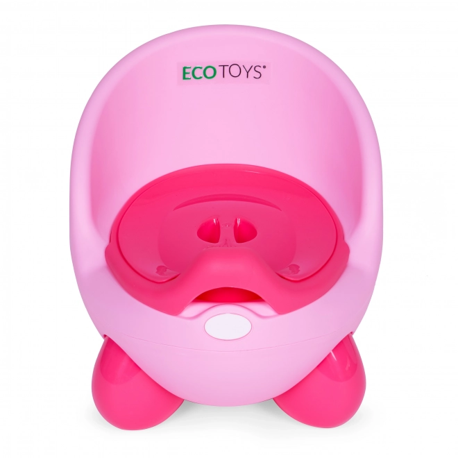 Oliță pentru copii, insert detașabil, picioare antiderapante, roz de la ECOTOYS