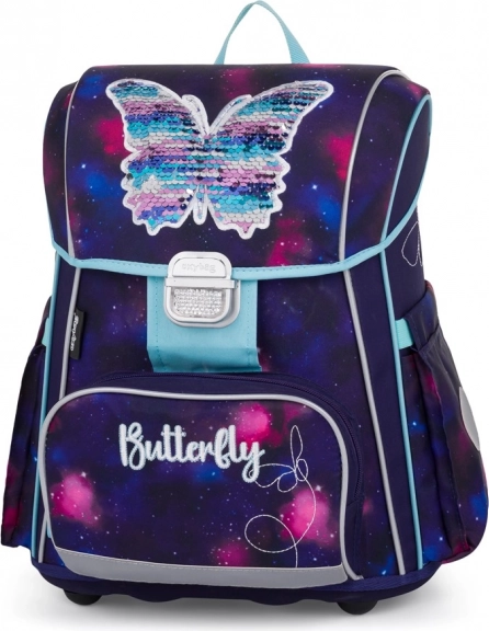 Rucsac școlar Premium Fluture