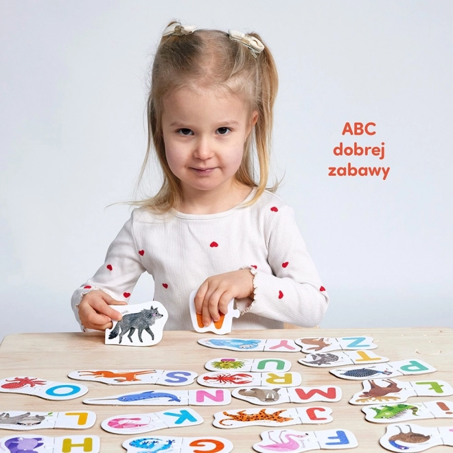 Puzzle pereche Abecedar