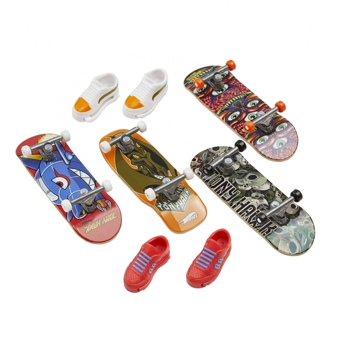 Set skateboard fingerboard pentru copii Hot Wheels