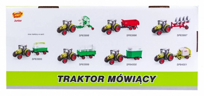 Tractor vorbitor pentru copii