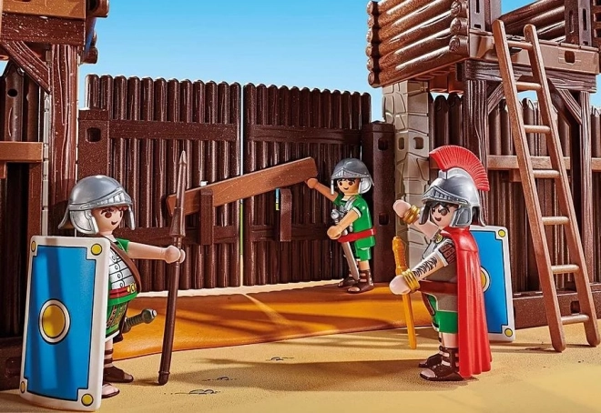 Set cu figurine Asterix - Tabăra Romanilor
