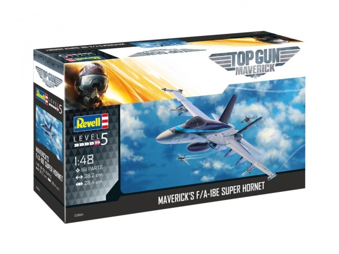 Model plastic F/A-18E Super Hornet Top Gun