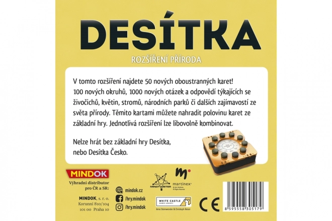 Desítka Natură - extensie joc de societate