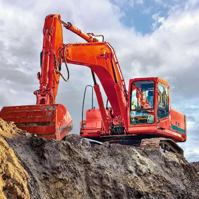 Trei motive captivante cu utilaje de construcții
