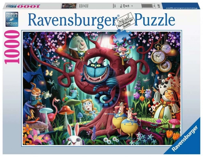 Puzzle Alenka în Țara Minunilor Ravensburger 1000 piese