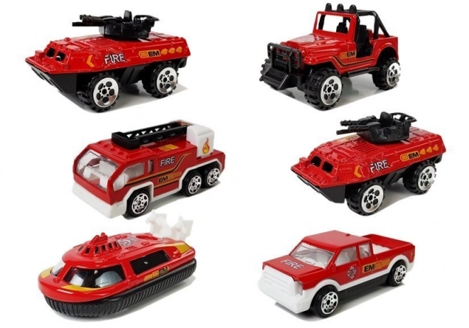 Set de vehicule pompieri resorale 1:64